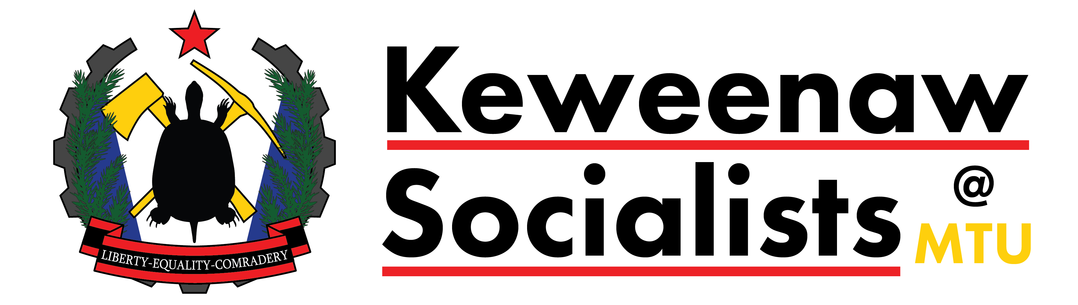 emblem of the keweenaw socialists at michigan technological university